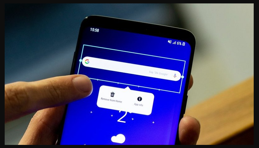 How to Remove Google Search Bar from Home Screen